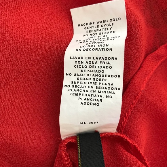 Buffalo M  sheer embroidered tassel blouse - Picture 8 of 8